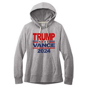 2024 Trump Vance Presidential Election Women's Fleece Hoodie