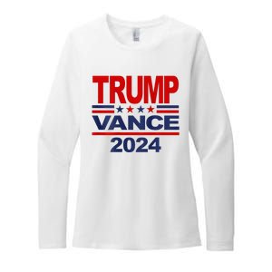 2024 Trump Vance Presidential Election Womens CVC Long Sleeve Shirt