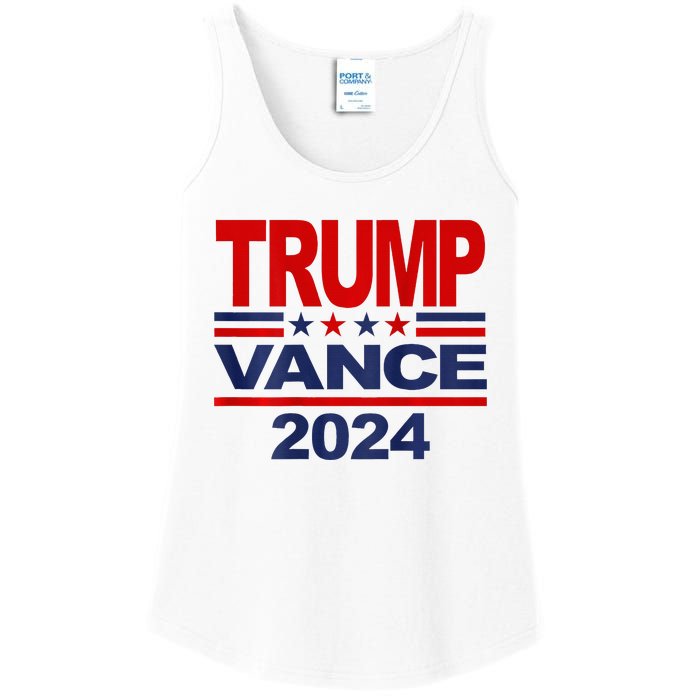 2024 Trump Vance Presidential Election Ladies Essential Tank