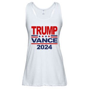 2024 Trump Vance Presidential Election Ladies Essential Flowy Tank