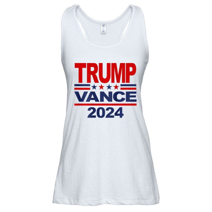 2024 Trump Vance Presidential Election Ladies Essential Flowy Tank