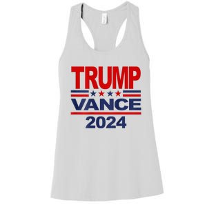 2024 Trump Vance Presidential Election Women's Racerback Tank