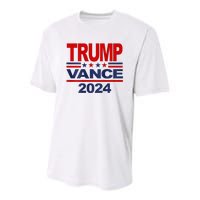 2024 Trump Vance Presidential Election Youth Performance Sprint T-Shirt