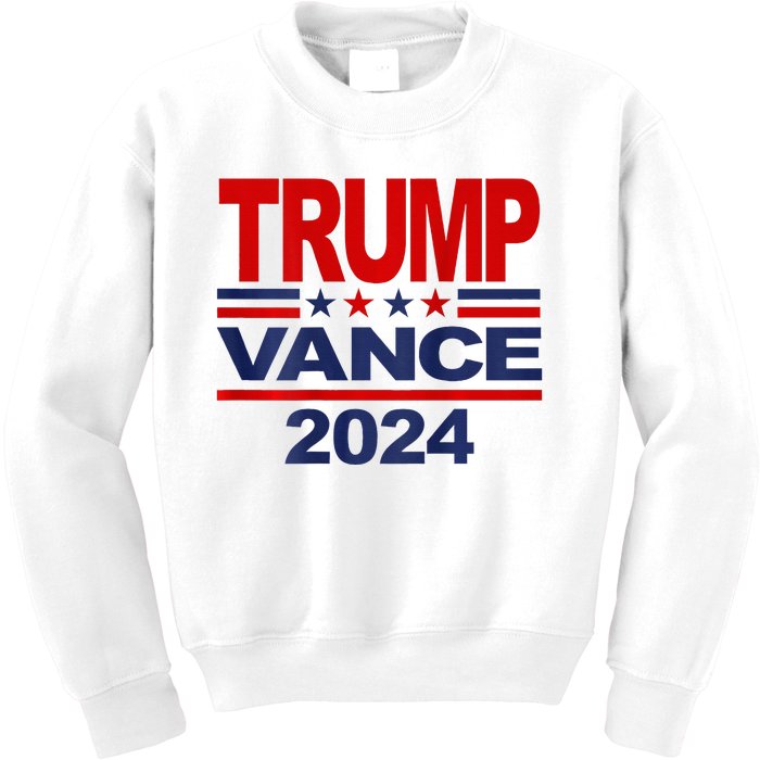 2024 Trump Vance Presidential Election Kids Sweatshirt