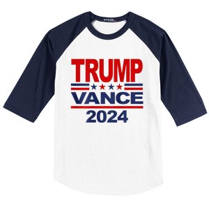 2024 Trump Vance Presidential Election Front And Back Baseball Sleeve Shirt