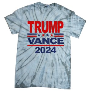 2024 Trump Vance Presidential Election Front And Back Tie-Dye T-Shirt