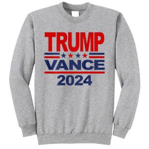 2024 Trump Vance Presidential Election Front And Back Tall Sweatshirt