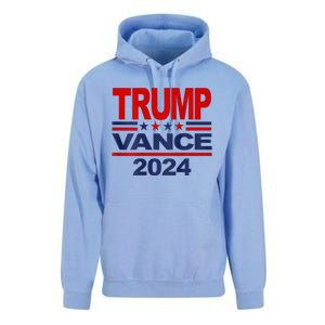 2024 Trump Vance Presidential Election Front And Back Unisex Surf Hoodie