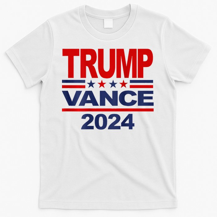 2024 Trump Vance Presidential Election Front And Back T-Shirt