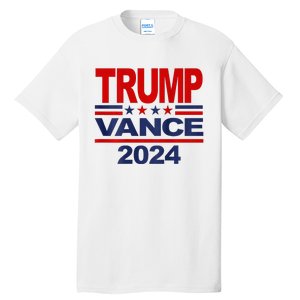 2024 Trump Vance Presidential Election Front And Back Tall T-Shirt