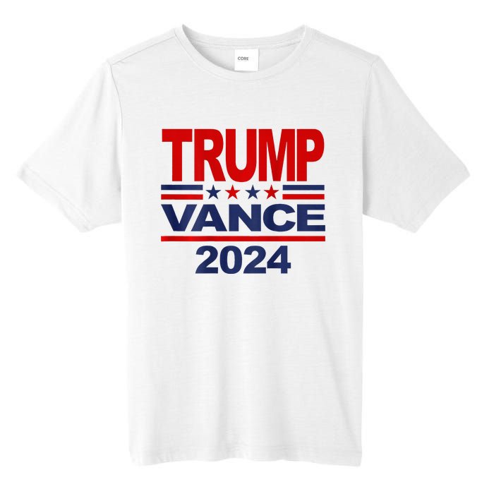 2024 Trump Vance Presidential Election Front And Back Tall Fusion ChromaSoft Performance T-Shirt