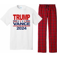 2024 Trump Vance Presidential Election Front And Back Pajama Set