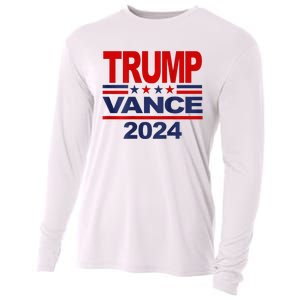 2024 Trump Vance Presidential Election Front And Back Cooling Performance Long Sleeve Crew