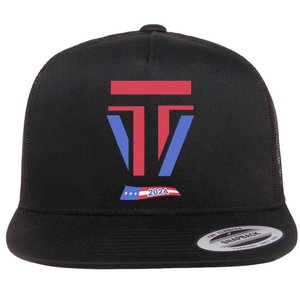 2024 Trump Vance Flat Bill Trucker Hat