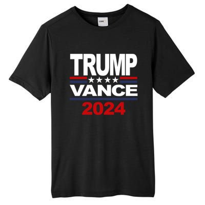 2024 Trump Vance Presidential Election Tall Fusion ChromaSoft Performance T-Shirt