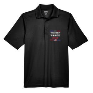 2024 Trump Vance Presidential Election Front And Back Men's Origin Performance Pique Polo