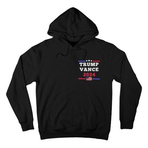 2024 Trump Vance Presidential Election Front And Back Hoodie