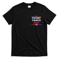 2024 Trump Vance Presidential Election Front And Back T-Shirt