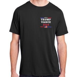 2024 Trump Vance Presidential Election Front And Back Adult ChromaSoft Performance T-Shirt