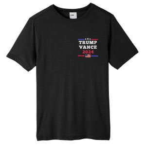 2024 Trump Vance Presidential Election Front And Back Tall Fusion ChromaSoft Performance T-Shirt