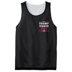 2024 Trump Vance Presidential Election Front And Back Mesh Reversible Basketball Jersey Tank