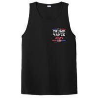 2024 Trump Vance Presidential Election Front And Back PosiCharge Competitor Tank