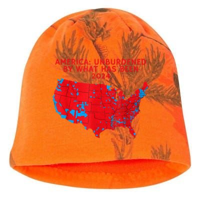 2024 Trump Winner Election Map Unburdened By What Has Been Kati - Camo Knit Beanie