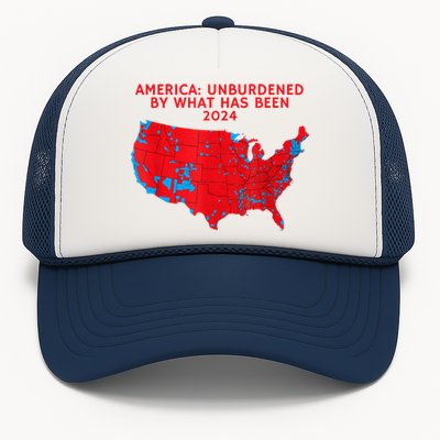 2024 Trump Winner Election Map Unburdened By What Has Been Trucker Hat