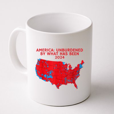 2024 Trump Winner Election Map Unburdened By What Has Been Coffee Mug