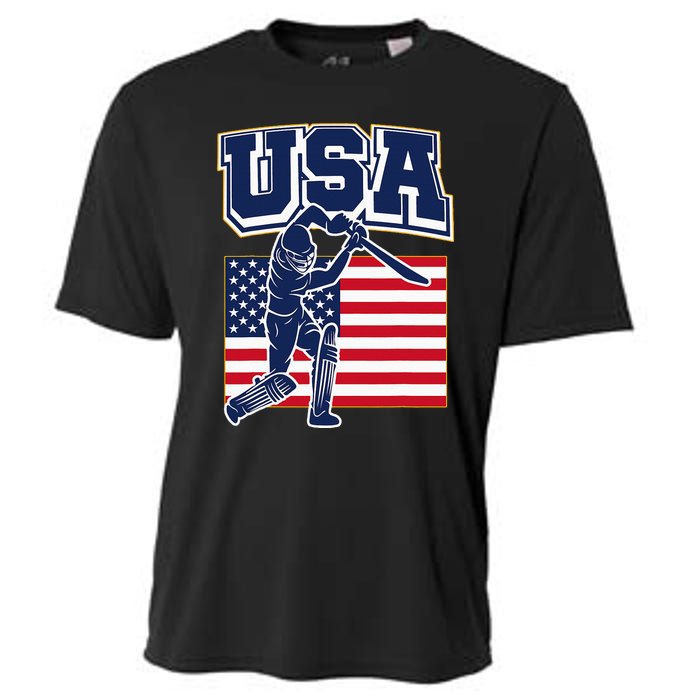 2024 Usa Cricket Jersey T20 Cricket 2024 Usa Cricket Fans Cooling Performance Crew T-Shirt