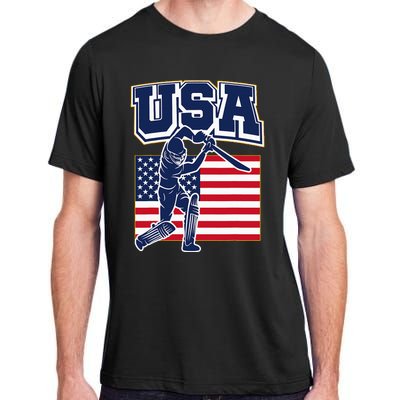 2024 Usa Cricket Jersey T20 Cricket 2024 Usa Cricket Fans Adult ChromaSoft Performance T-Shirt