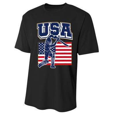 2024 Usa Cricket Jersey T20 Cricket 2024 Usa Cricket Fans Performance Sprint T-Shirt