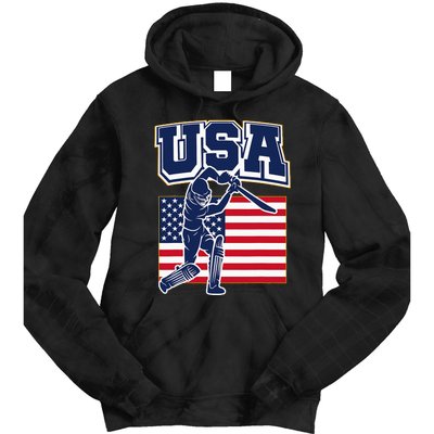 2024 Usa Cricket Jersey T20 Cricket 2024 Usa Cricket Fans Tie Dye Hoodie