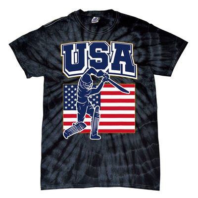 2024 Usa Cricket Jersey T20 Cricket 2024 Usa Cricket Fans Tie-Dye T-Shirt