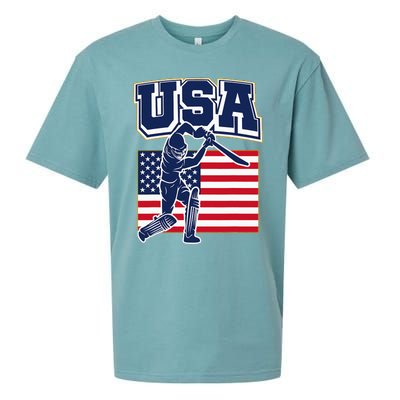 2024 Usa Cricket Jersey T20 Cricket 2024 Usa Cricket Fans Sueded Cloud Jersey T-Shirt