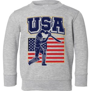 2024 Usa Cricket Jersey T20 Cricket 2024 Usa Cricket Fans Toddler Sweatshirt