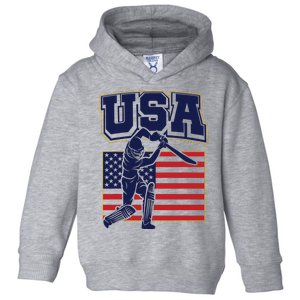 2024 Usa Cricket Jersey T20 Cricket 2024 Usa Cricket Fans Toddler Hoodie