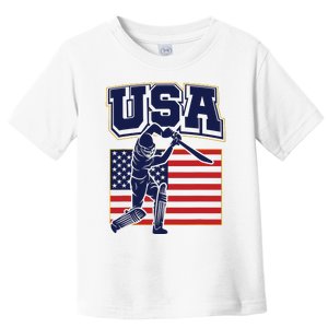 2024 Usa Cricket Jersey T20 Cricket 2024 Usa Cricket Fans Toddler T-Shirt