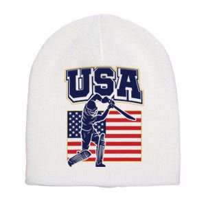 2024 Usa Cricket Jersey T20 Cricket 2024 Usa Cricket Fans Short Acrylic Beanie