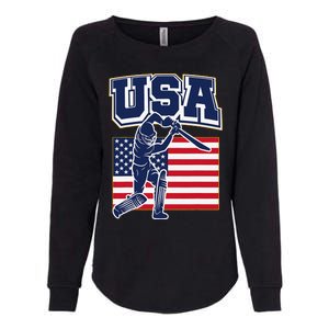 2024 Usa Cricket Jersey T20 Cricket 2024 Usa Cricket Fans Womens California Wash Sweatshirt