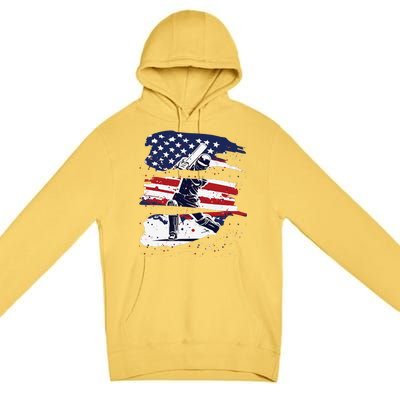 2024 Usa Cricket Jersey America Cricket In Usa Premium Pullover Hoodie