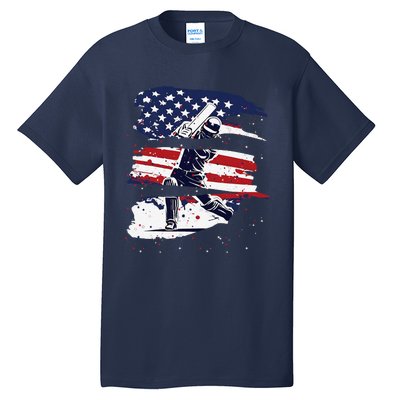 2024 Usa Cricket Jersey America Cricket In Usa Tall T-Shirt