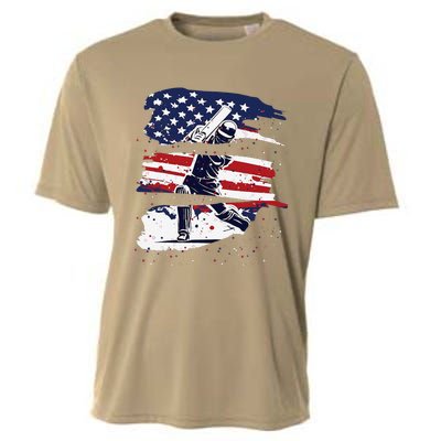 2024 Usa Cricket Jersey America Cricket In Usa Cooling Performance Crew T-Shirt