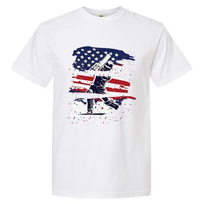 2024 Usa Cricket Jersey America Cricket In Usa Garment-Dyed Heavyweight T-Shirt