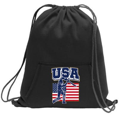 2024 Usa Cricket Jersey T20 Cricket 2024 Usa Sweatshirt Cinch Pack Bag