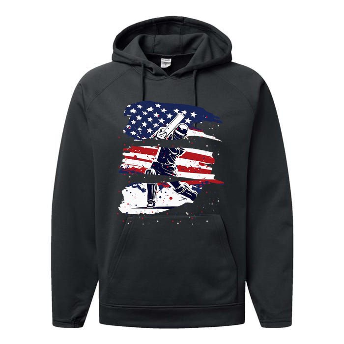 2024 Usa Cricket Jersey America Cricket In Usa Performance Fleece Hoodie