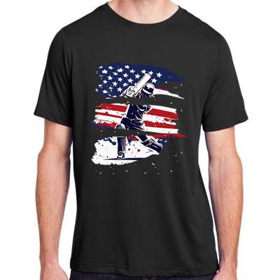 2024 Usa Cricket Jersey America Cricket In Usa Adult ChromaSoft Performance T-Shirt