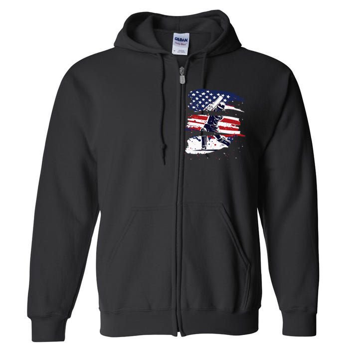 2024 Usa Cricket Jersey America Cricket In Usa Full Zip Hoodie