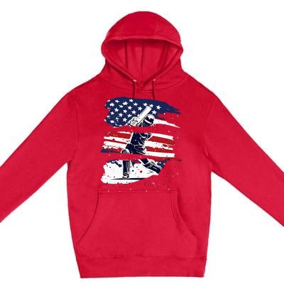 2024 Usa Cricket Jersey America Cricket In Usa Premium Pullover Hoodie