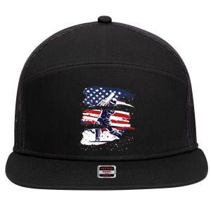 2024 Usa Cricket Jersey America Cricket In Usa 7 Panel Mesh Trucker Snapback Hat